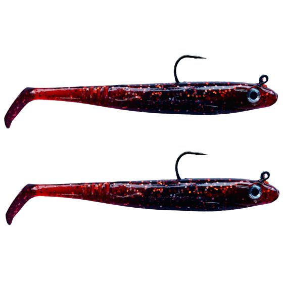 Snowbee Skad Lures - 20cm 45g Dark Red Glitter