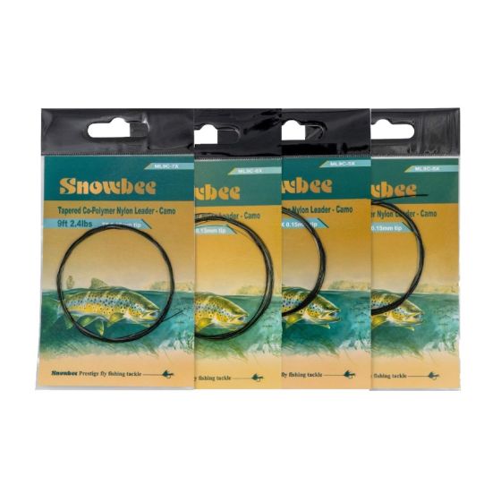 Snowbee Monofilament Leaders, Fly Fishing Tippets - Leaders