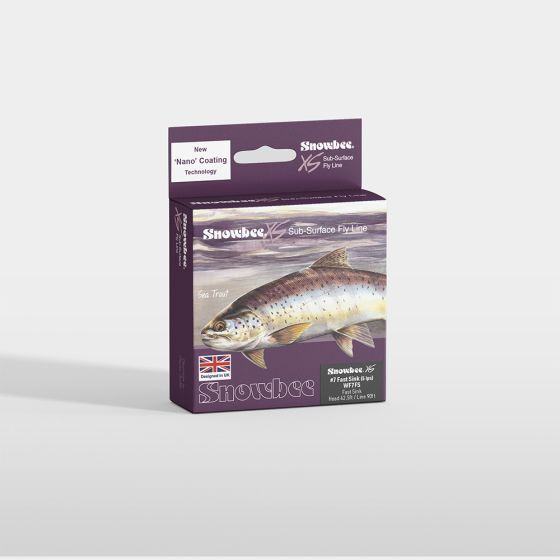 Snowbee XS Sub-Surface Fast Sink Fly Lines - Charcoal