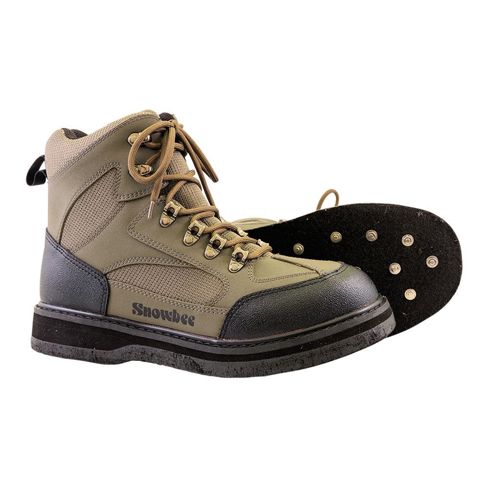 Dam Iconic Fly Fishing Wading Boots - Felt & Rubber Sole - Size 11/12 - Felt Sole